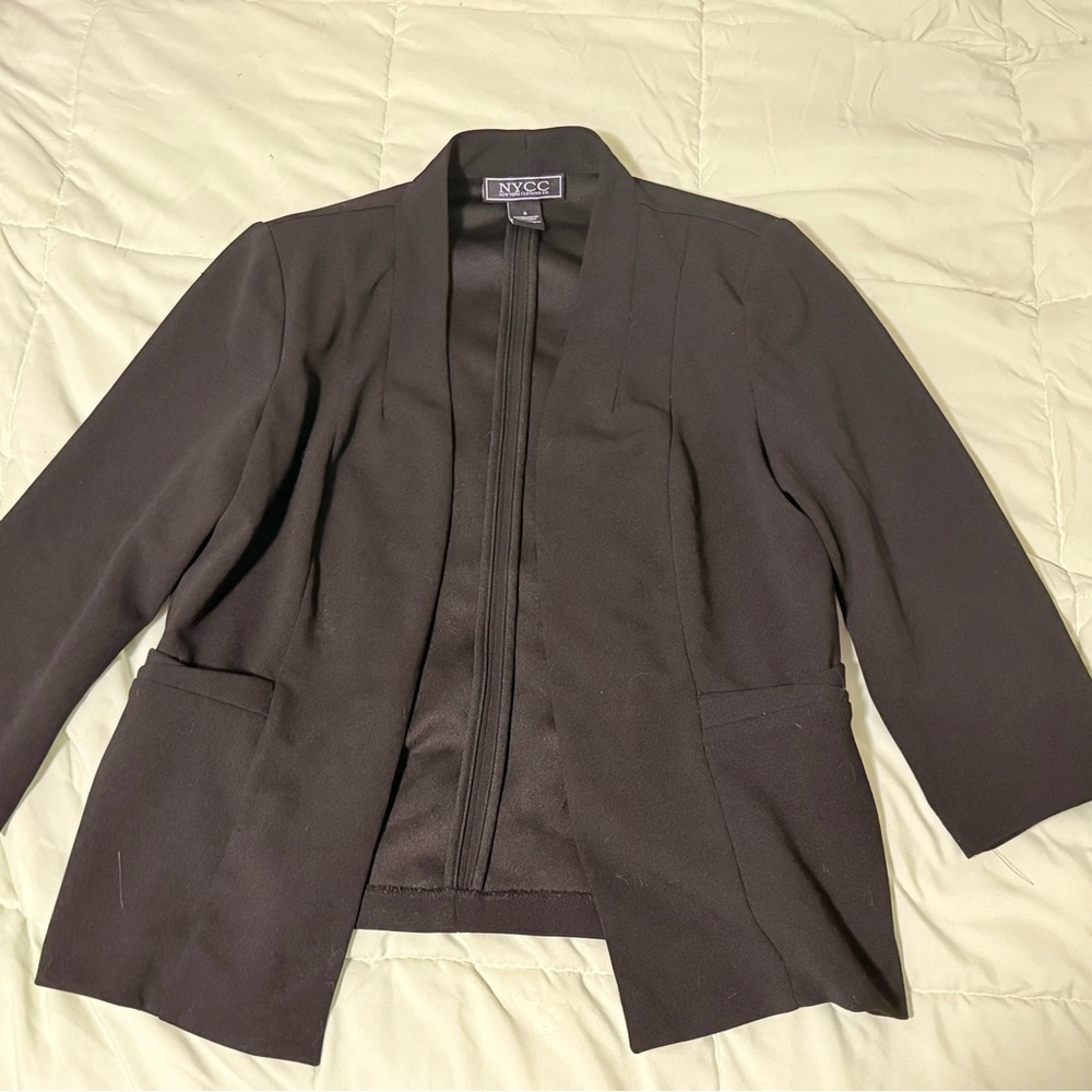 NYC Women's Black Blazer Jacket